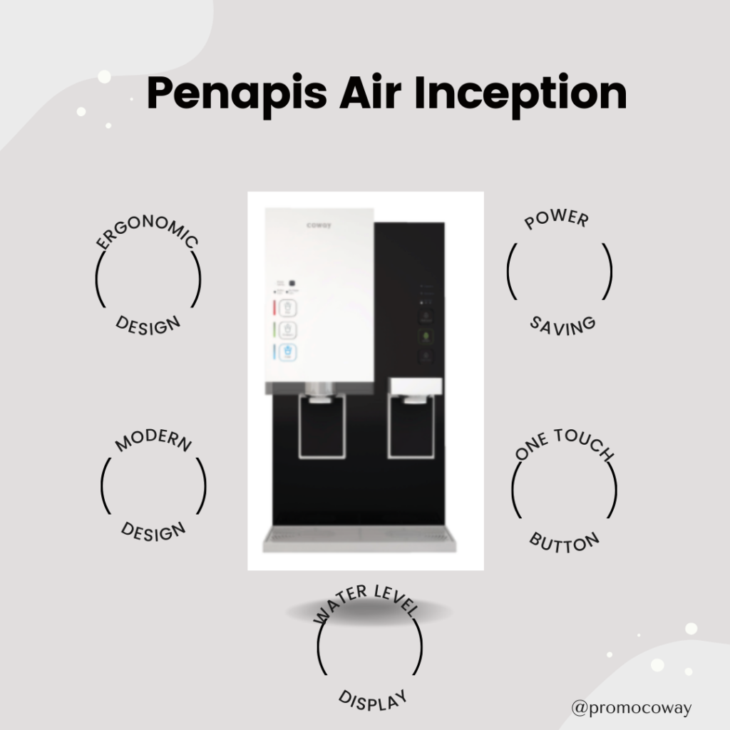 Penapis Air Inception Coway – Penapis Air Beralkali
