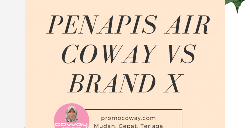 PENAPIS AIR COWAY VS BRAND X